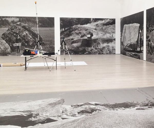 Michael Heizer Actual Size exhibition